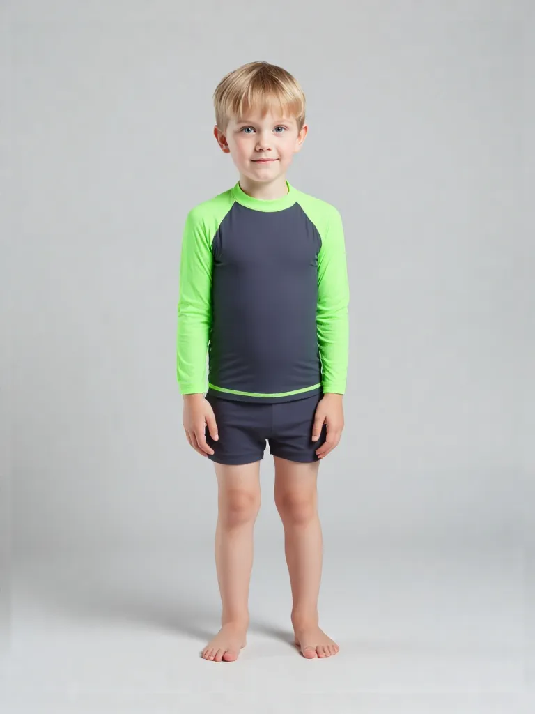 CONJUNTO MANGA LARGA NIÑO EN LICRA COREANA COMBINADO (4)