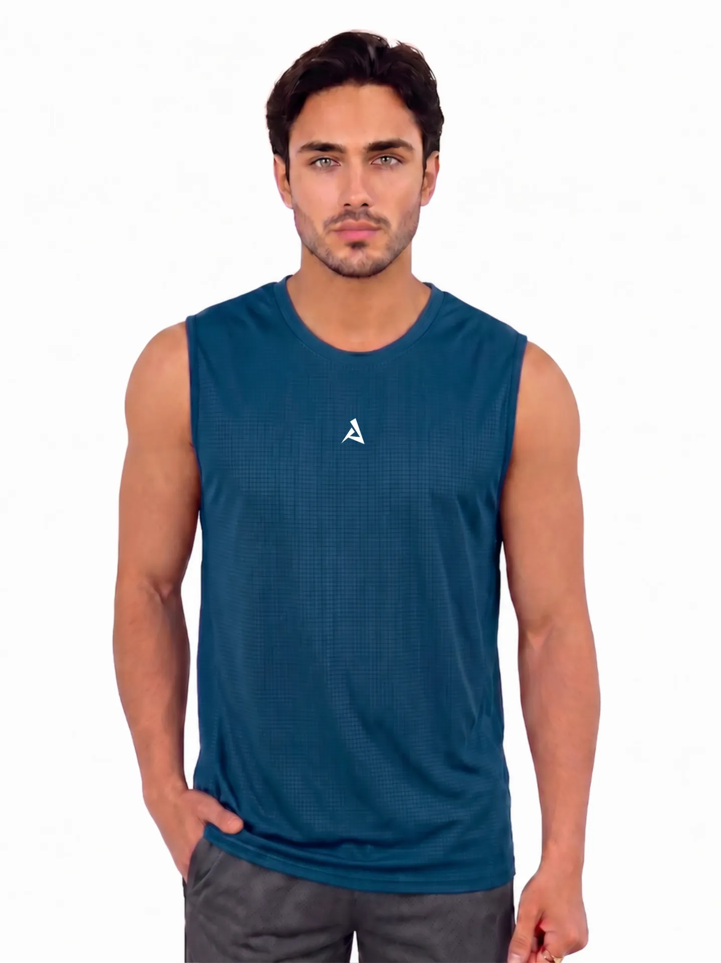 POLO DEPORTIVO LICRA COLOMBIANA MALLA | MANGA CERO - CUELLO REDONDO