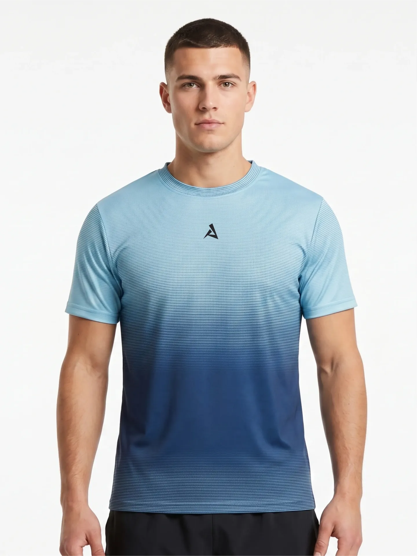 POLO DEPORTIVO LICRA COLOMBIANA DEGRADADO | MANGA CORTA - CUELLO REDONDO