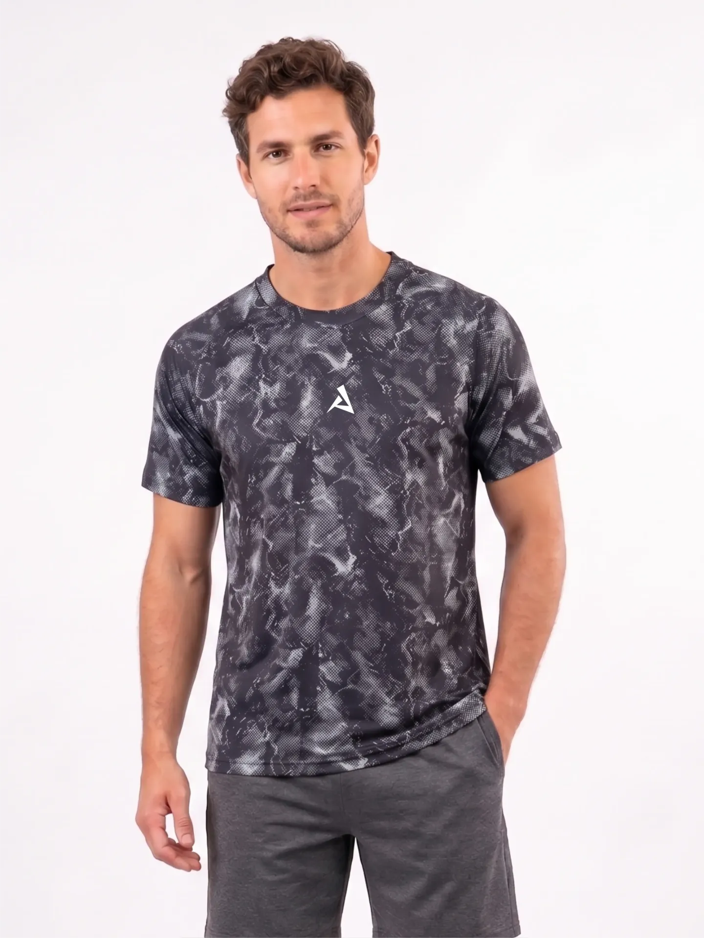 POLO DEPORTIVO LICRA COLOMBIANA PIEL DE LAGARTO | MANGA CORTA - CUELLO REDONDO